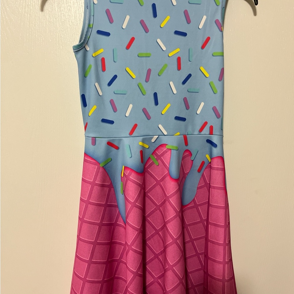 Colorful Sprinkle Kids Dress - Picture 4 of 4
